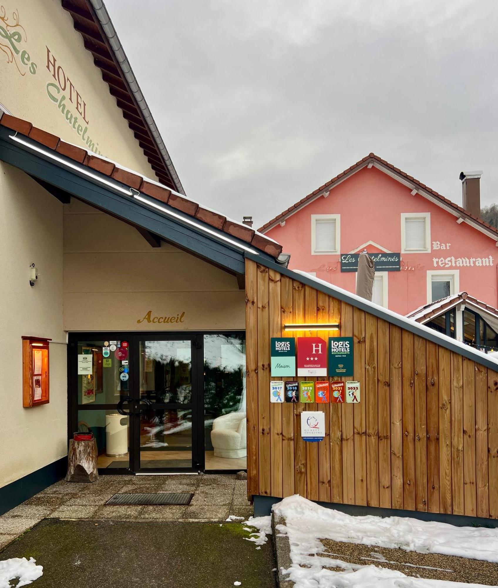 Logis Hotel, Chalets Et Restaurant Les Chatelmines La Bresse Eksteriør billede
