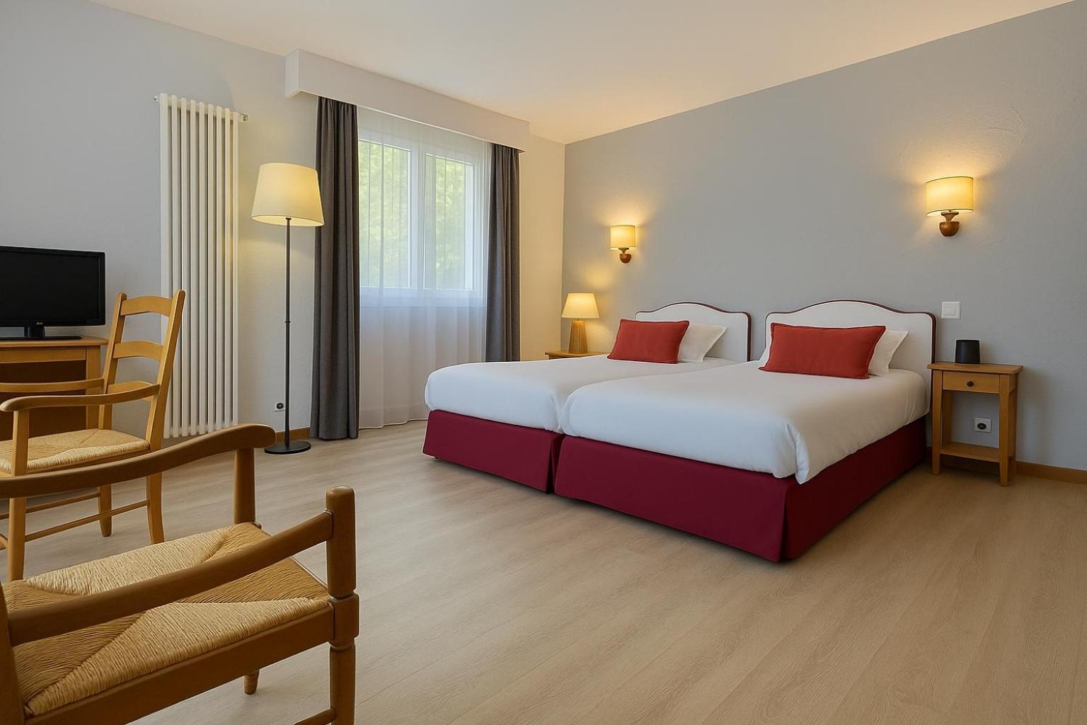 Logis Hotel, Chalets Et Restaurant Les Chatelmines La Bresse Eksteriør billede